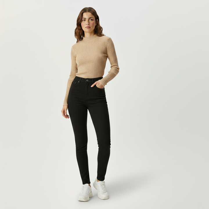 Pull Femme Col Montant