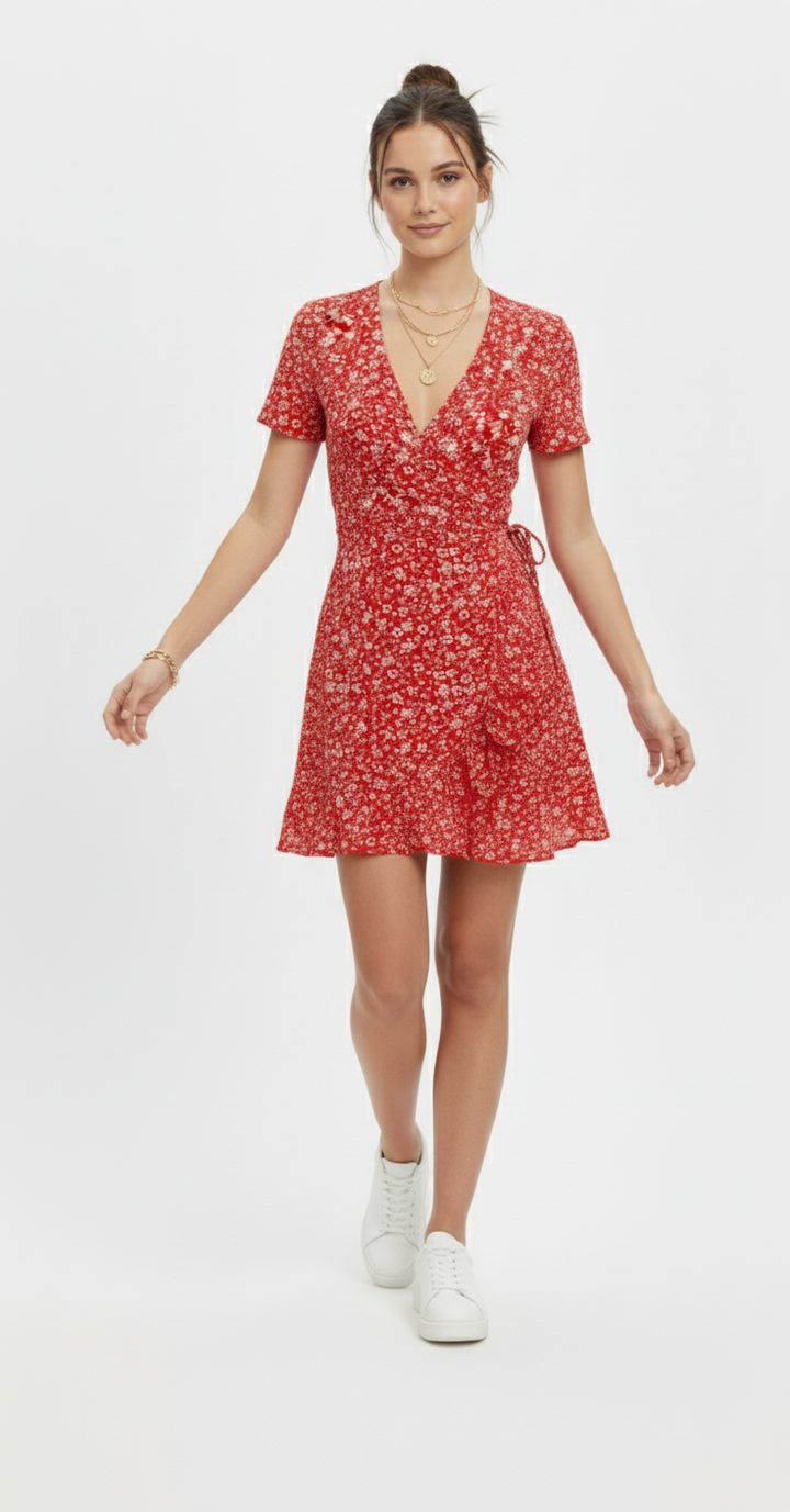 Robe légère décollete