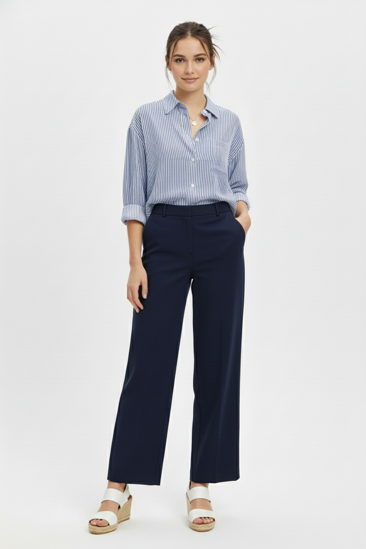 Chemisier à rayures